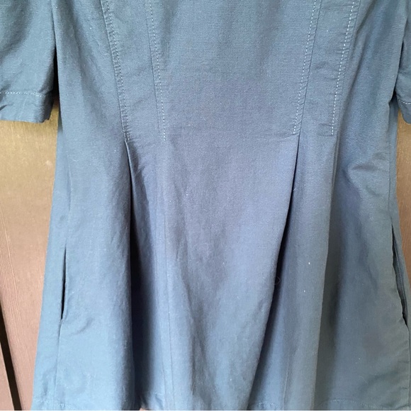FREE PEOPLE Adelle Teal Blue Mini Dress Tunic—Size XS - Picture 14 of 16
